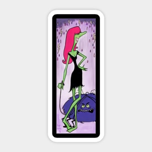 Creepella Sticker